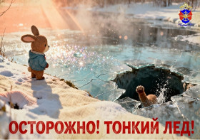 Осторожно! Тонкий лёд!.